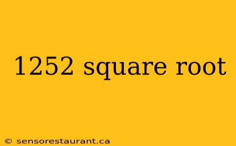 1252 square root