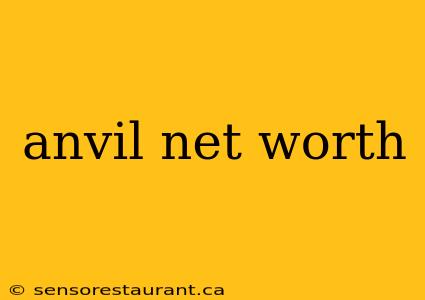 anvil net worth