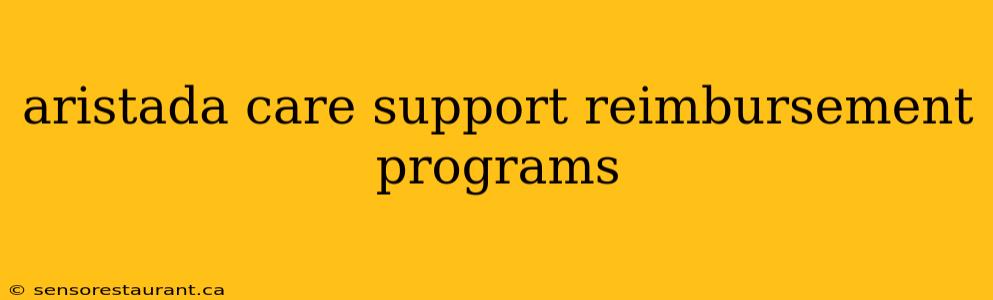 aristada care support reimbursement programs