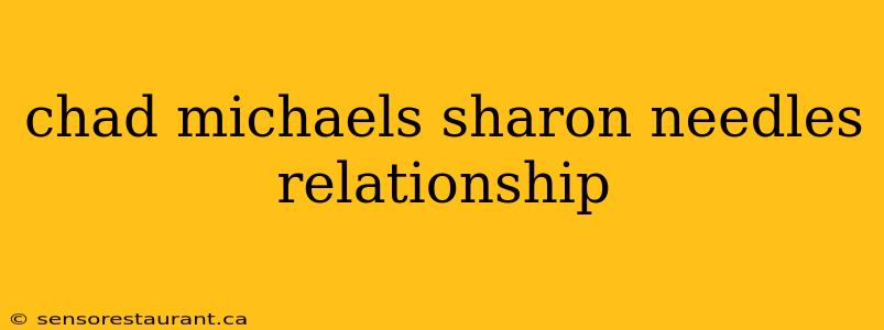 chad michaels sharon needles relationship