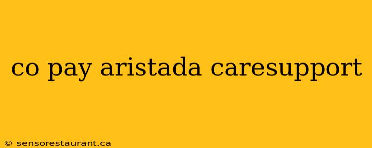 co pay aristada caresupport