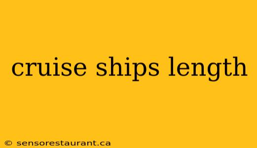 cruise ships length