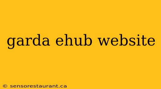 garda ehub website