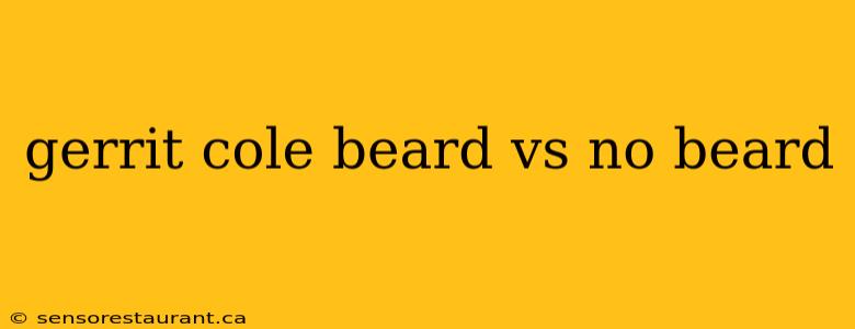 gerrit cole beard vs no beard