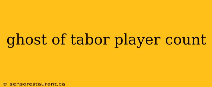 ghost of tabor player count