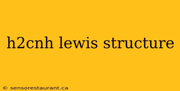 h2cnh lewis structure