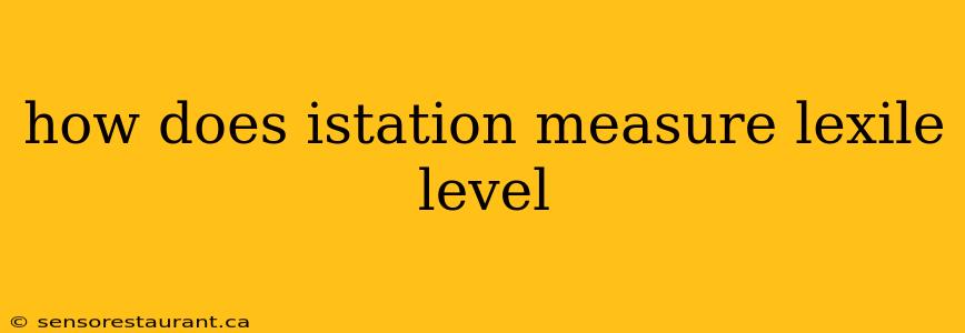 how does istation measure lexile level