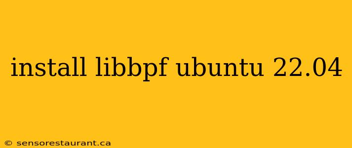 install libbpf ubuntu 22.04