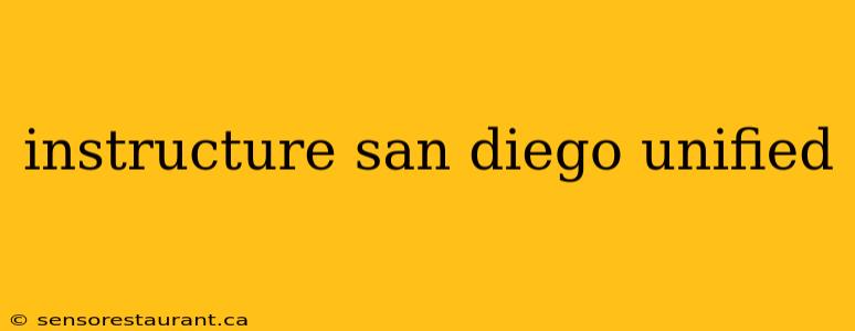 instructure san diego unified