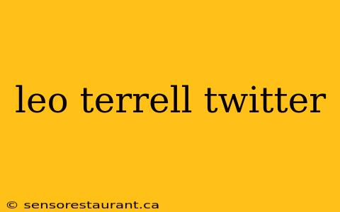 leo terrell twitter