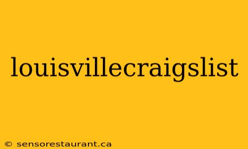 louisvillecraigslist