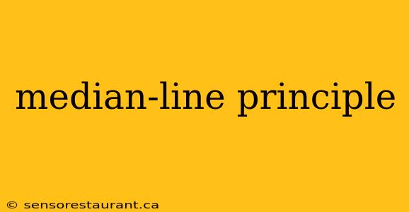 median-line principle