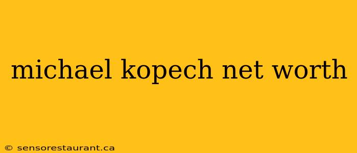 michael kopech net worth