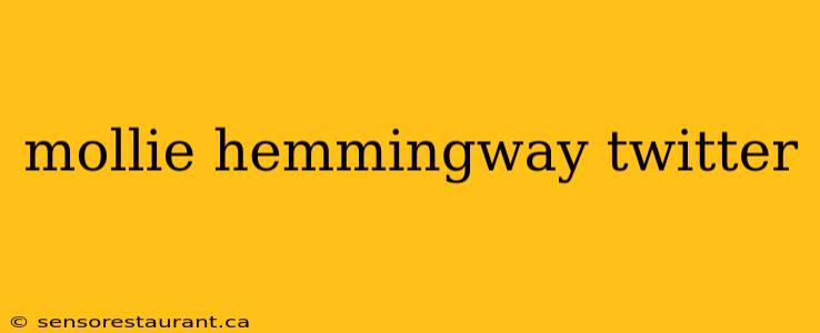 mollie hemmingway twitter