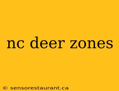 nc deer zones