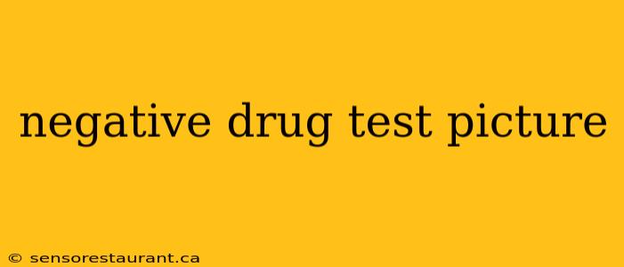 negative drug test picture