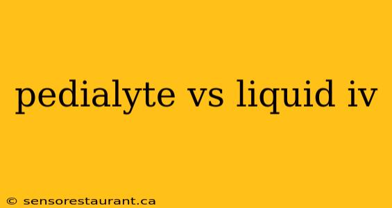 pedialyte vs liquid iv