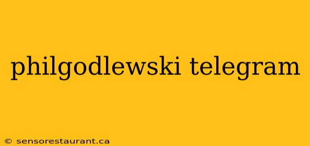 philgodlewski telegram