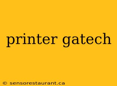 printer gatech