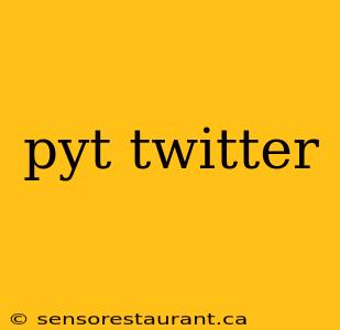 pyt twitter