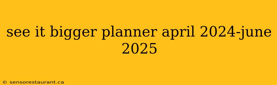 see it bigger planner april 2024-june 2025