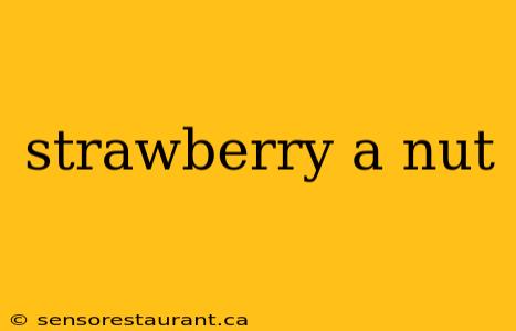 strawberry a nut