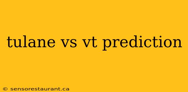 tulane vs vt prediction