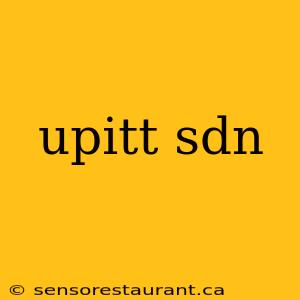 upitt sdn