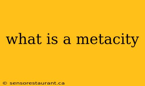 what is a metacity