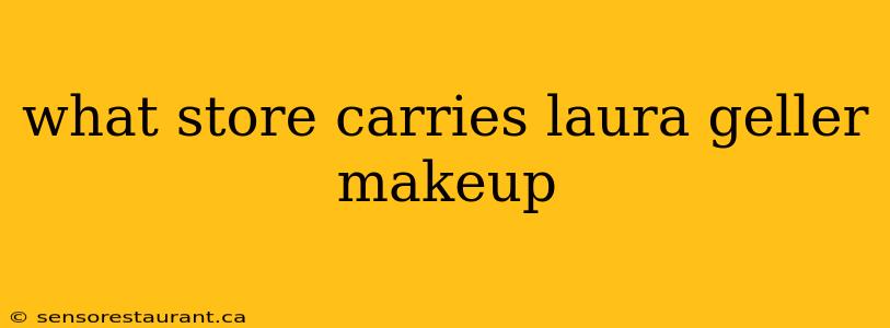 what store carries laura geller makeup