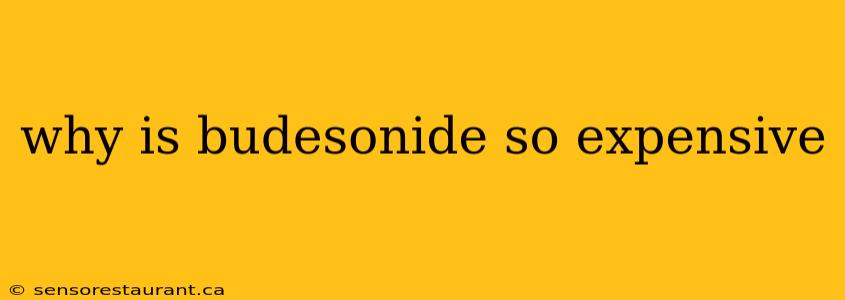 why is budesonide so expensive