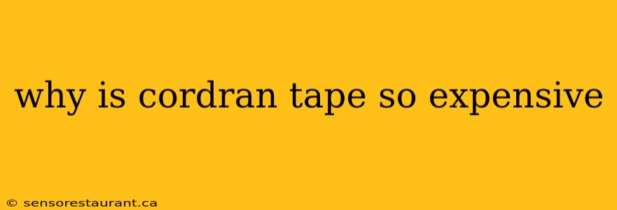 why is cordran tape so expensive