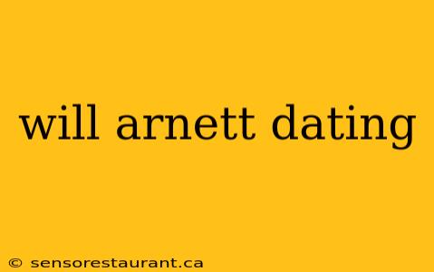 will arnett dating