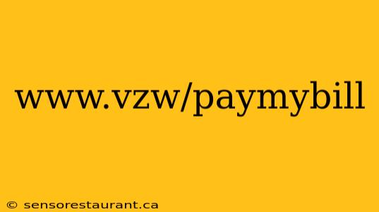 www.vzw/paymybill